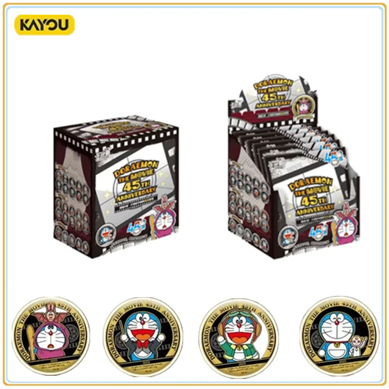 

В наличии оригинальный KAYOU Doraemon жестяной значок слепая коробка аниме персонаж модель коллекция праздничные игрушки подарки