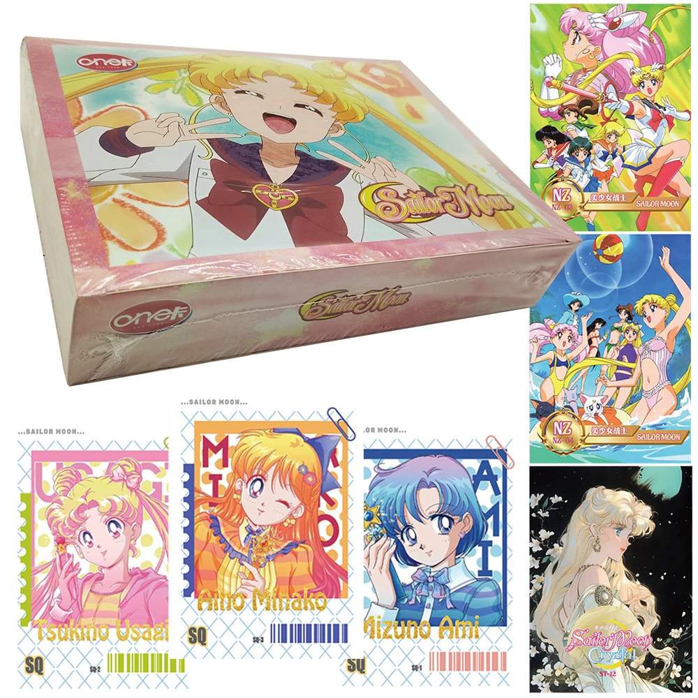 

Sailor Moon Collection Card Transparent Fantasy Character Card Child's Favorite Fantasy Japanese Anime Peripheral Creative Toy