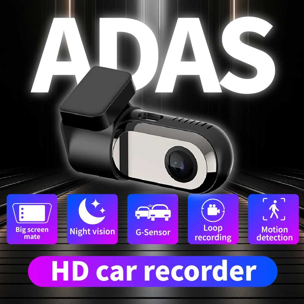 

Видеорегистратор HD для автомобиля с USB, Android, ADAS, DVR, специально для мультимедийных плееров, камера-видеорегистратор, камера заднего вида, скрытая линза, цинковый сплав