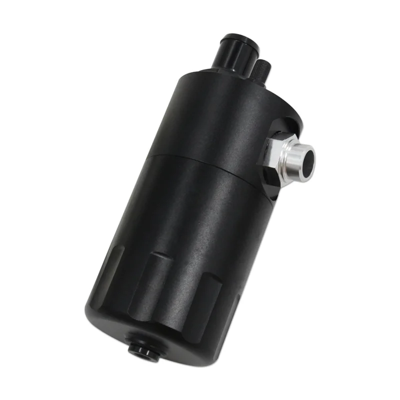 10AN Oil Catch Can 10AN 5/8 Fuel Line Fitting Kit Universal Baffled Catch Can Kit With Fuel Hose