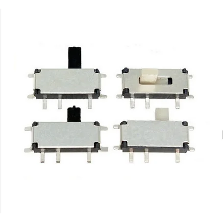 10pcs MSK12C01 MSK-12C01 micro slide switch power supply switch small pull switch 7 p 7 needle miniature toggle switch MSK12C02