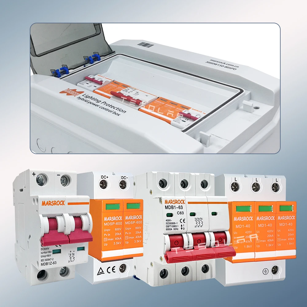 Imagem -05 - Imax 40ka ac Fase Protetor contra Surtos de Vento Dispositivo Protetor contra Surtos Dispositivo Protetor Spd 420v