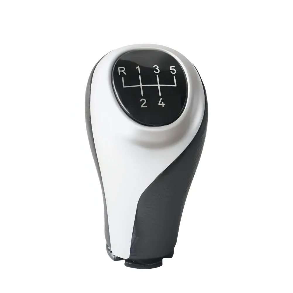 For BMW For F30 For F31 F32 F33 F34 F35 F36 535i 2011-2016 5-Speed Gear Shift Knob with Leather Wrapped Top Section