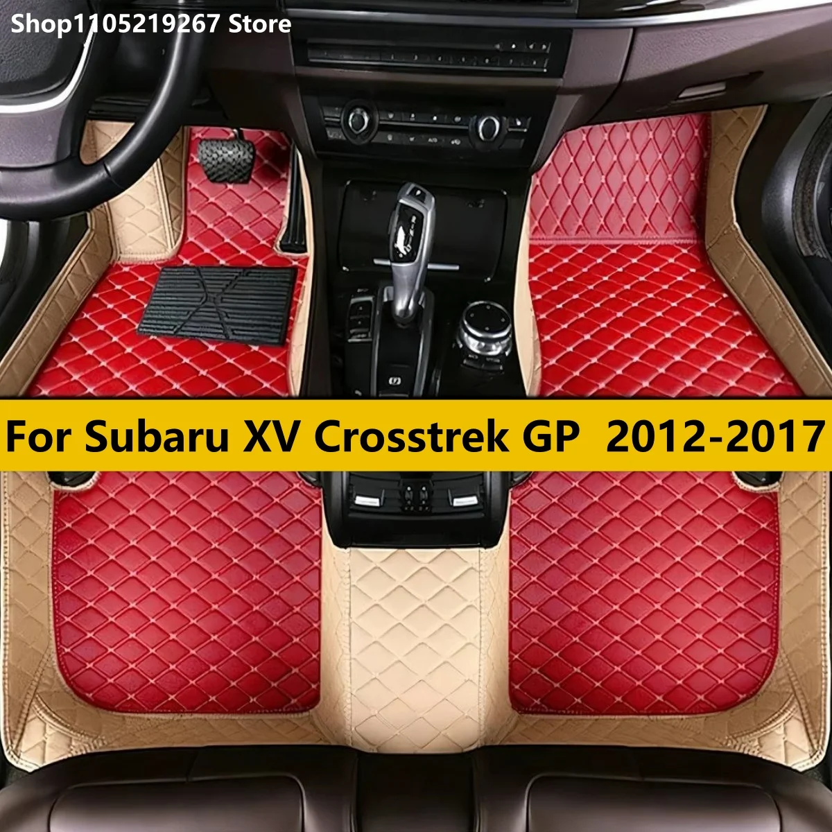 Custom Car floor Mat Fit For Subaru XV Crosstrek GP 2012 2013 2014 2015 2016 2017 Auto Accessories Car Carpet