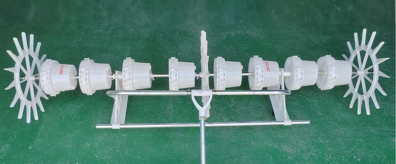 Hand-held transplanting tool multifunction paddy planter rice drum seeder