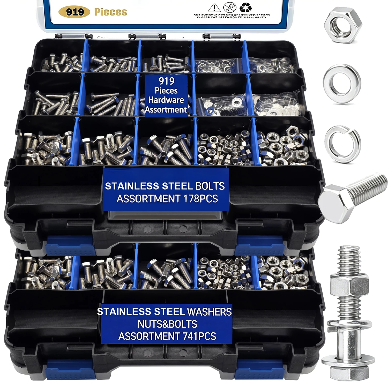 Woodworking Shops - 919 Pieces Heavy Duty External Hex