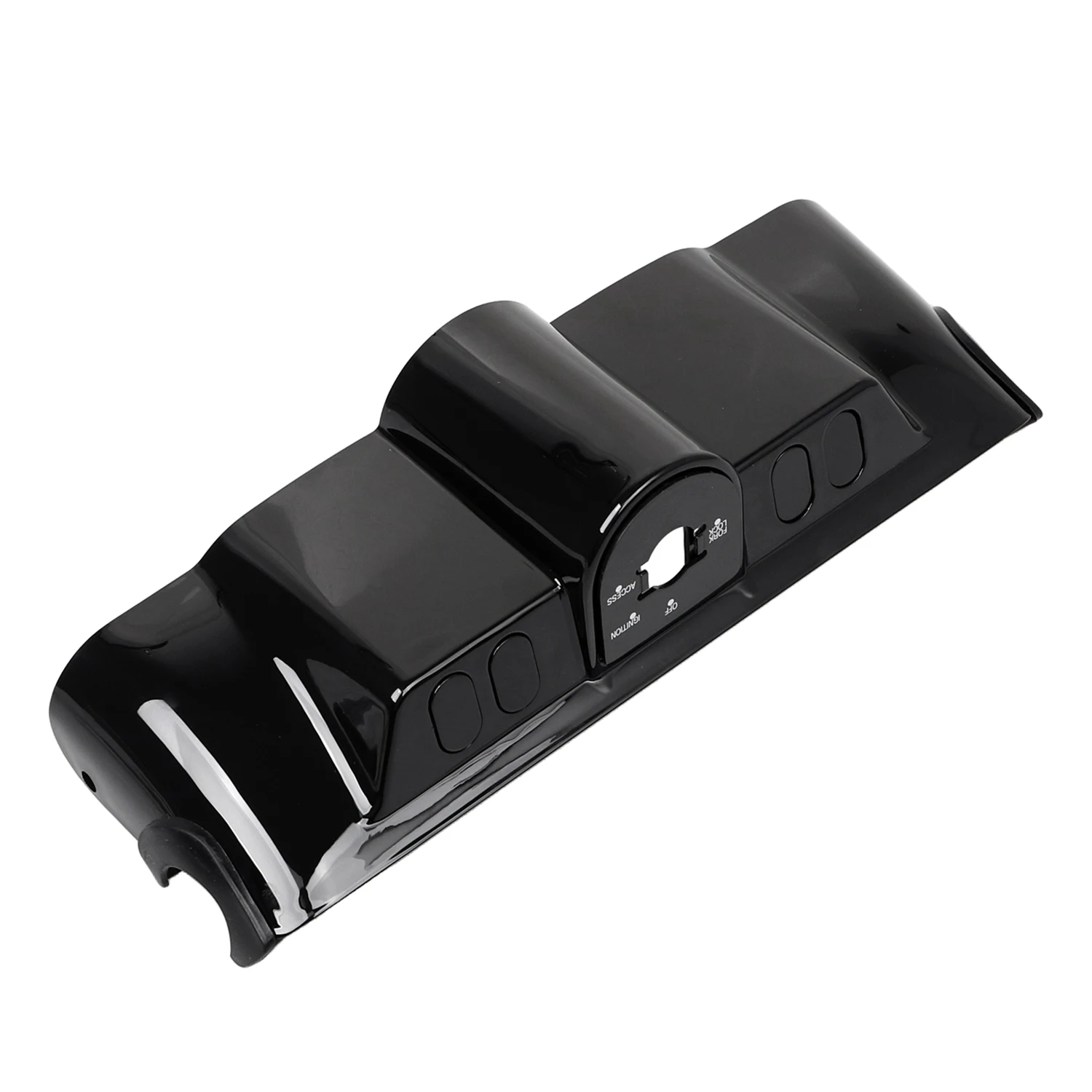 Gloss Black Motorcycle For Harley Electra Glide Ultra Classic 1996-2013 Accessories Inner Fairing Switch Cover w/Ignition Panel