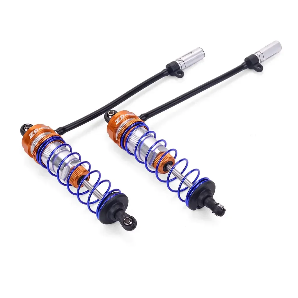 ZD Racing Oil Adjustable Shock Absorber 92mm Front & 105mm Rear Damper Suspension for 1/10 RC Car Parts Truck Crawler Axial TRX4