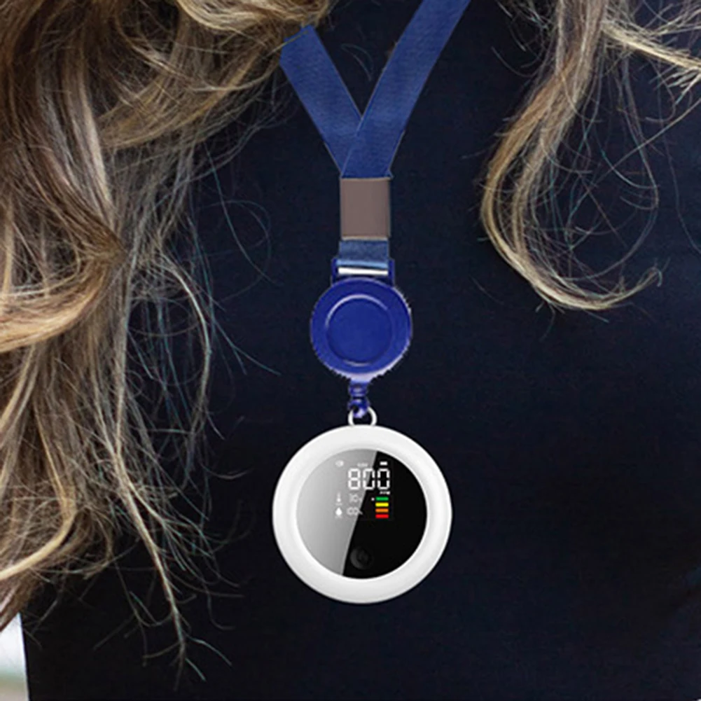 Monitor de calidad del aire de dióxido de carbono 3 en 1, medidor de CO2 portátil, probador de Sensor, pantalla LED HD, carga USB para plantar habitaciones, turismo