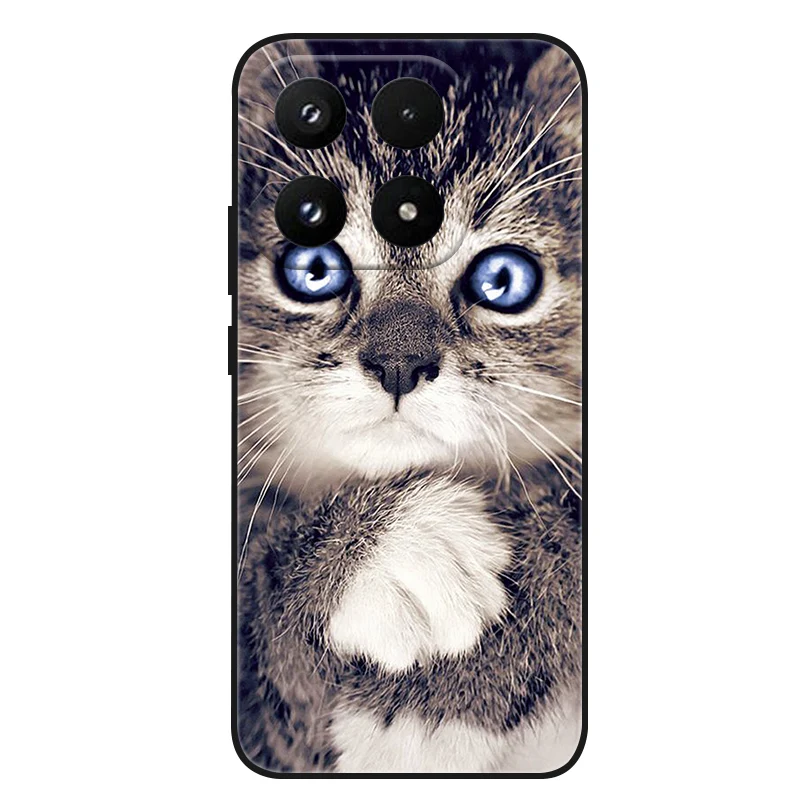 For Xiaomi 17 Case 15 T Pro Coque Black Silicone Soft Back Cover Case For Xiaomi 15T 5G 15T Pro 5G Phone Case Cover 15TPro Funda #5