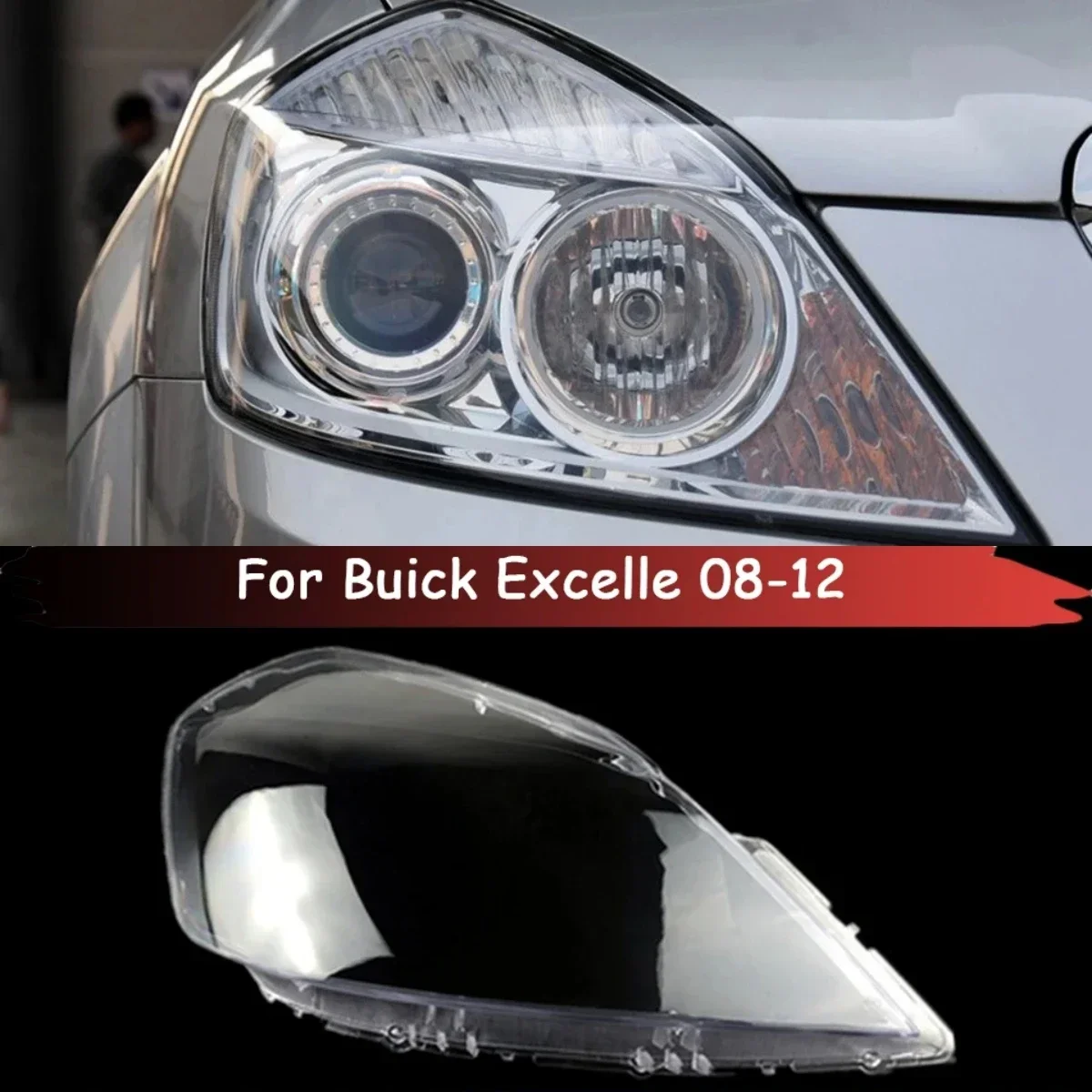 

For Buick Excelle Light Caps Car Headlight Cover Lampcover Transparent Lampshade Lamp Glass Lens Case 2008 2009 2010 2011 2012