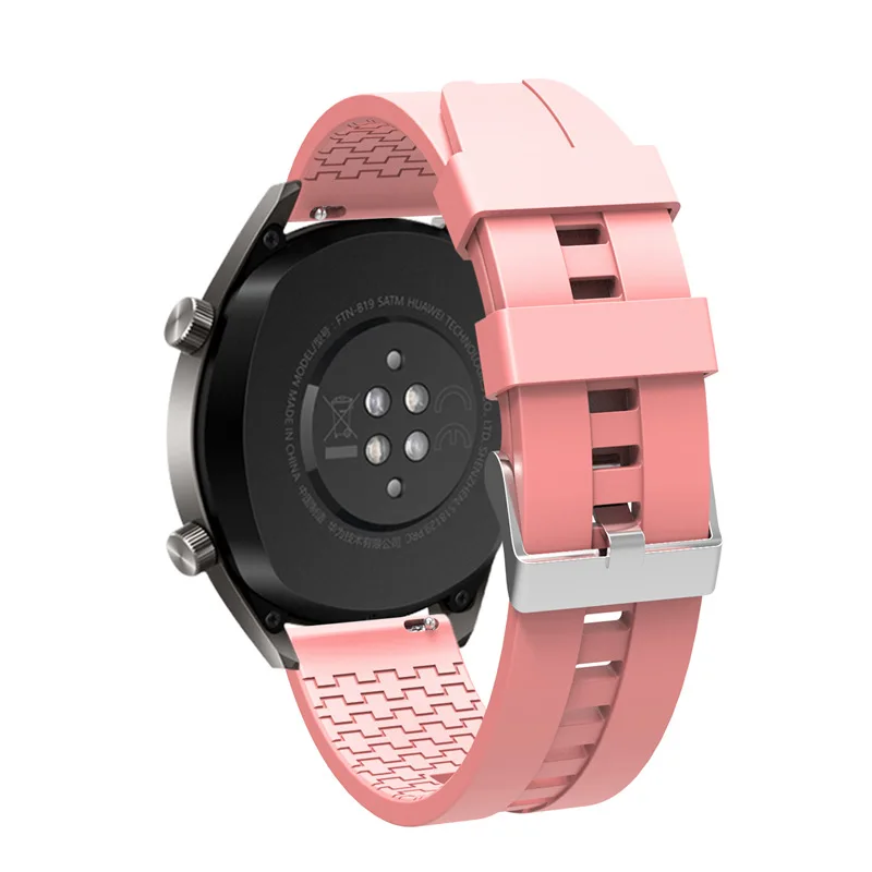 22mm Monochrome silicone concave silicone strap For Colmi i10 i30 p15 land 2sky 7 pro ceu 4 p18 p16 Band King