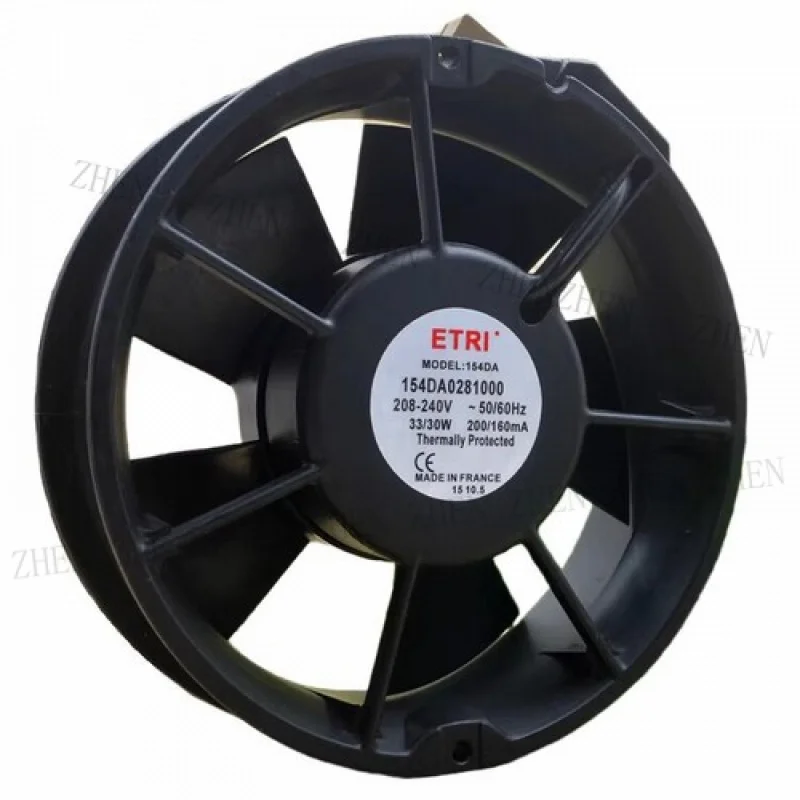 Y  1 Pc.   for ETRI  fan model 154DA 154DA0281000  AC208-240V 17250  17CM cooling fan