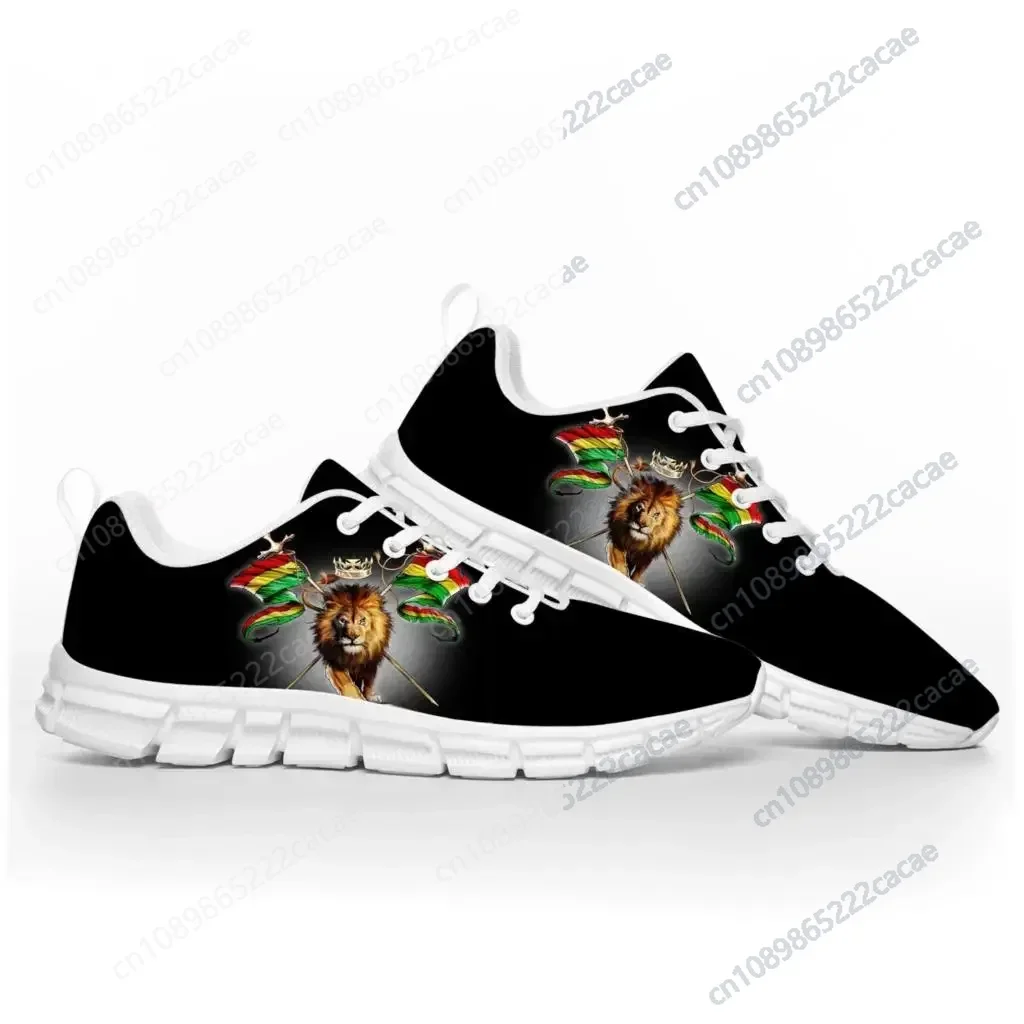 

Reggae Rastafarian Rasta Rastafari Lion Of Judah Sports Shoes Mens Womens Teenager Kids Children Sneakers Casual Custom Shoes