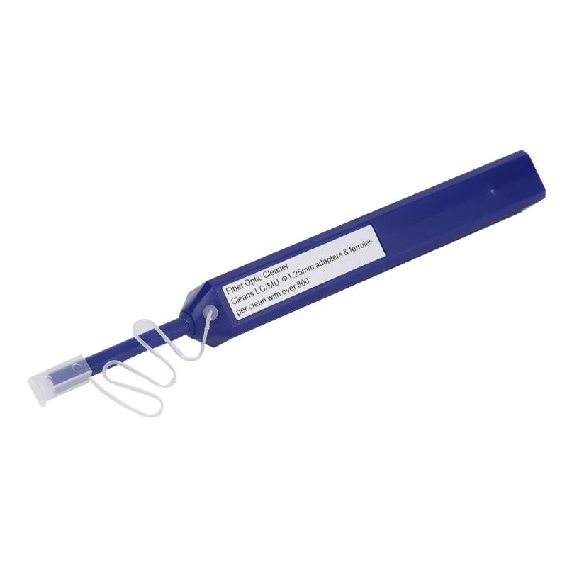 Fiber Optic Cleaning Pen Microfiber Advanced Plastic Optical Cleaner For LC/MU 1.25mm