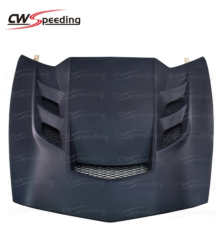

CWS STYLE FIBER GLASS ENGINE HOOD BONNET for 2014-2016 CHEVROLET CORVETTE STINGRAY C7 BODY KITS Norsen