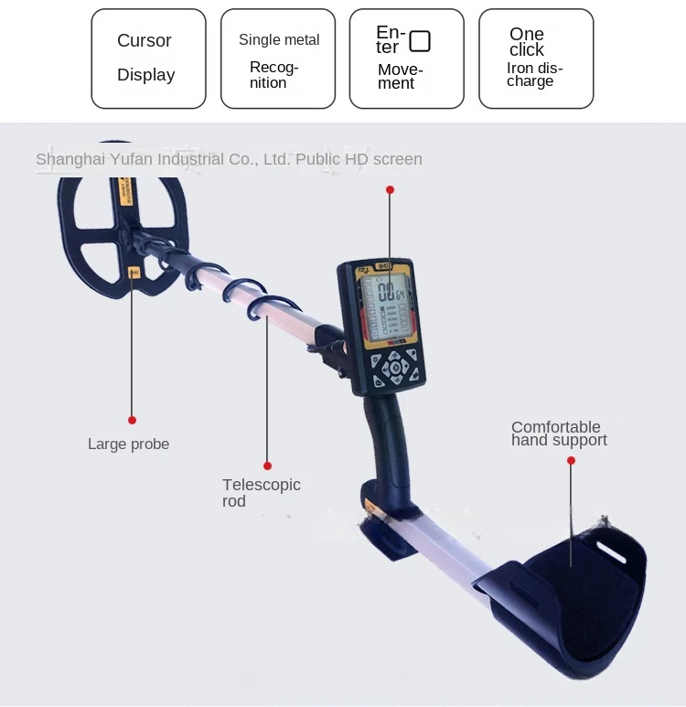 Z03 Metal detector down 10 meters outdoor gold silver dollar copper money down treasure finder