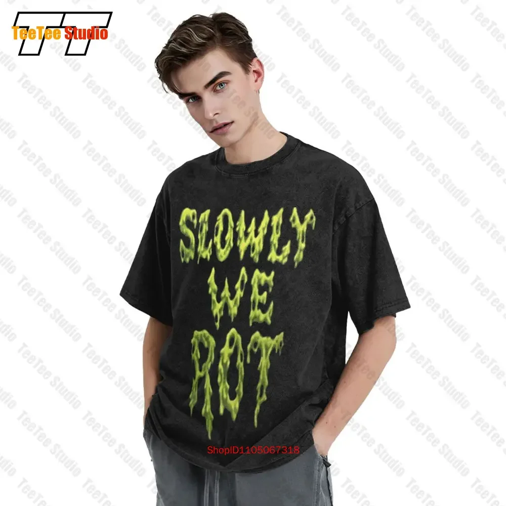Obituary Slowly We Rot American Death Metal Band Shirt MXKX