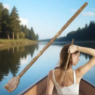 

Long Handle Wooden Back Scratcher Ergonomic Design Hanging Hole Fine Craftsmanship Natural Texture Extended Reach for Adults Men