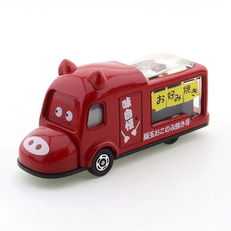 TAKARA TOMY Tomica 4 Pcs Good Restaurant Set Cars Alloy Toys Motor Vehicle Diecast Metal Model Gifts for Children Boys Girls