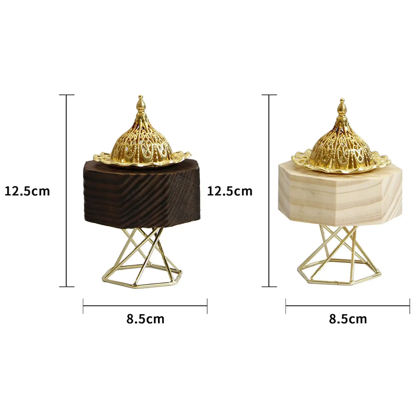Incense Burner Portable Middle East Arab Decoration for Study Church Office