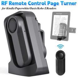 RF Remote Control Page Turner Auto Clicker Page Turner Camera Video Recording Remote Triggers for Kindle Paperwhite Oasis