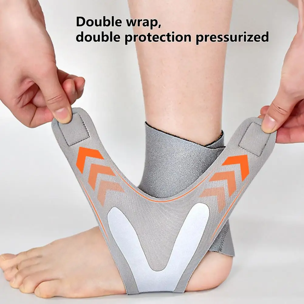 Ankle Sleeve 1 Pair Professional Compression Bandage Open Heel  Sprain Rehabilitation Protective Cover for Sports