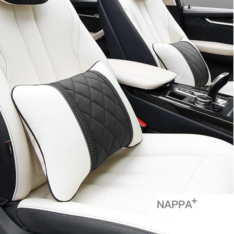 

For Mercedes Maybach Car Seat Head Neck Rest Massage Auto Pillow Memory Foam Neck Headrest Vehicular Pillow Seat Head Support