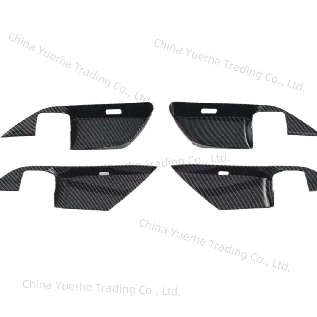 Suitable for 24 ninth-generation Camry inner door bowl modification accessories Carbon fiber door handle door handle cover - view 3