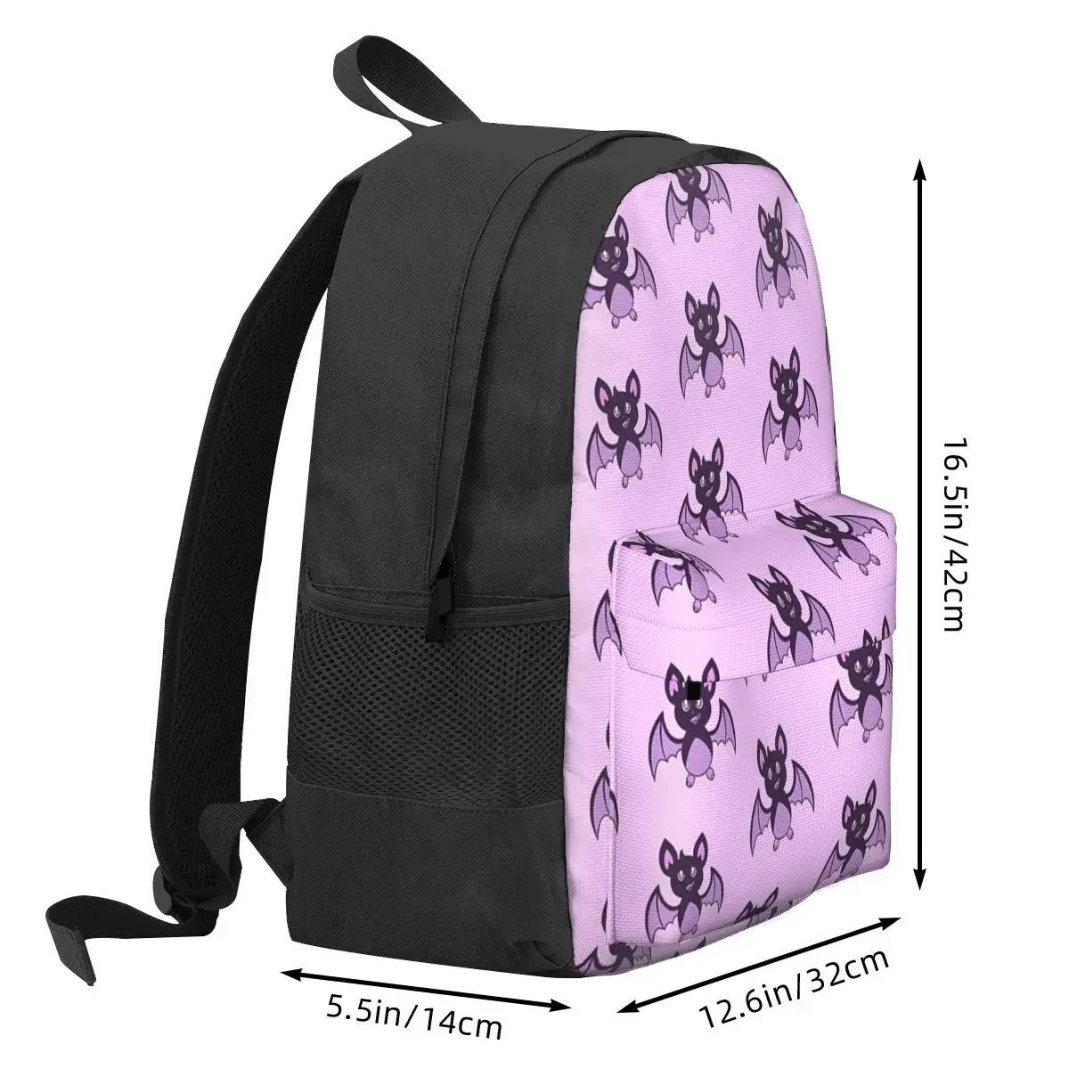 Sushi-Sacs à dos Poison Bat Cartable pour garçons et filles, sacs d'école pour étudiants, sac à dos de dessin animé pour enfants, sac à dos de voyage, sac initié