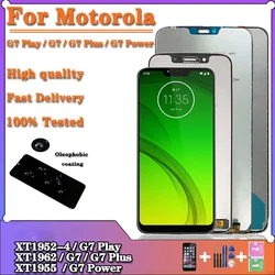 Test G7 LCD For Motorola Moto G7 Play LCD G7 Power Display Touch Screen Digiziter Assembly for Moto G7 LCD G7 Plus LCD