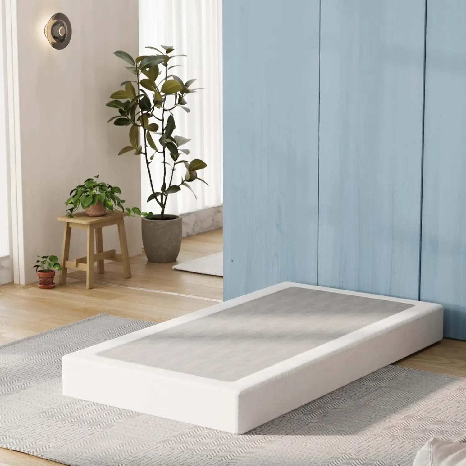 Twin-Box-Spring, Twin Box Spring,5 Inch Zware Twin Size Box Spring, Matras Foundation, Snelle Montage, Lawaai Vrij