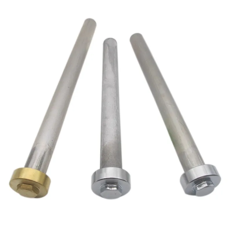 Aquecedor de água elétrico flor acessórios de haste de magnésio, haste de ânodo de saída de descarga universal de alta pureza 40/50/60/80l litro