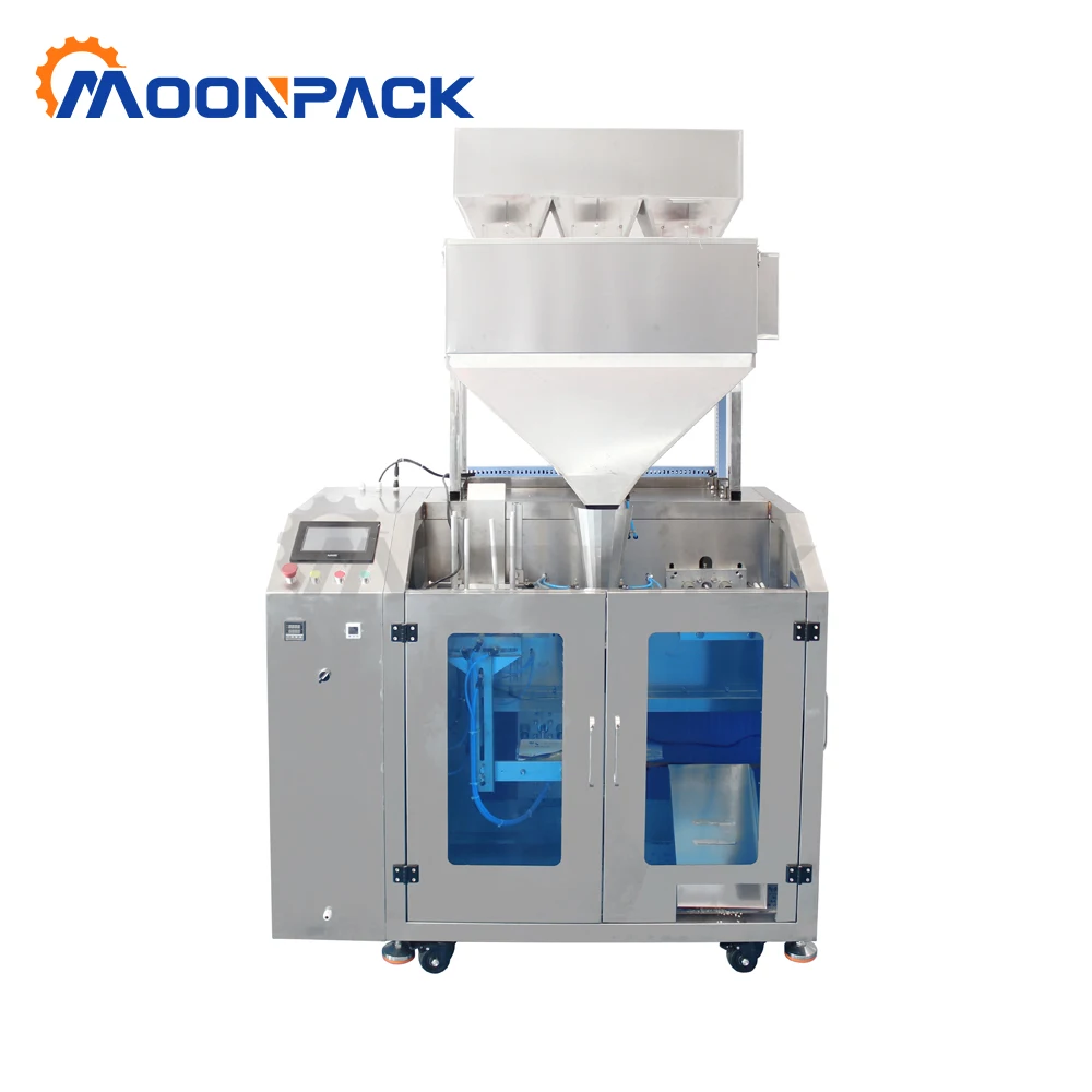 Moonpack MP-BPG Bag Packaging Machine Coffee Doypack Granule Stand up Pouch High Quality Filling and Sealing Packing Machine