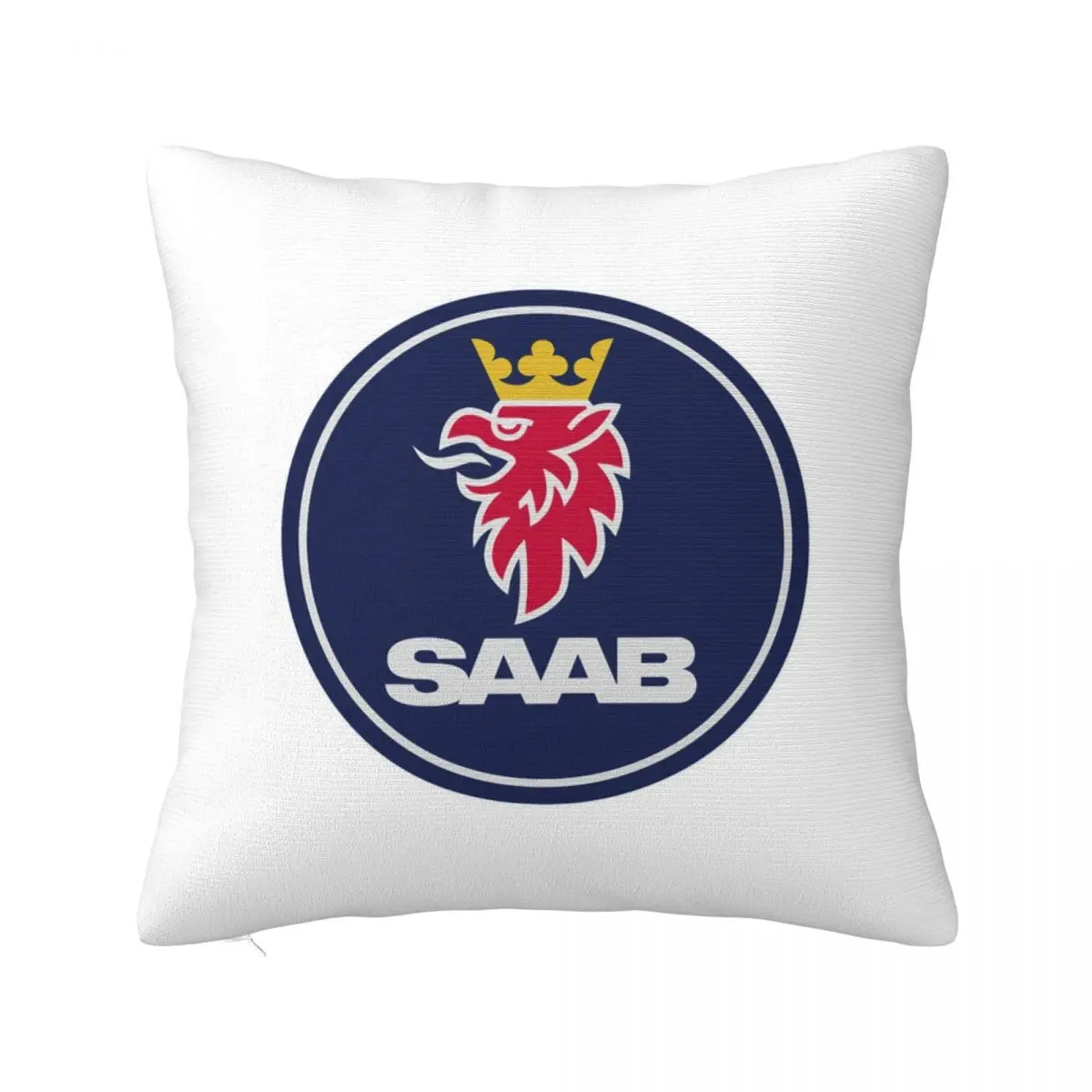 Sweden Saabs Scanias Pillowcase Printing Polyester Cushion Cover Gift Digital Printed Car Club Pillow Case Cover Home