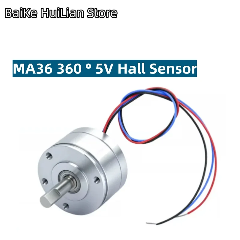 1pcs/lot 5V voltage Hall sensor 360 degree conversion non-contact digital potentiometer with high precision