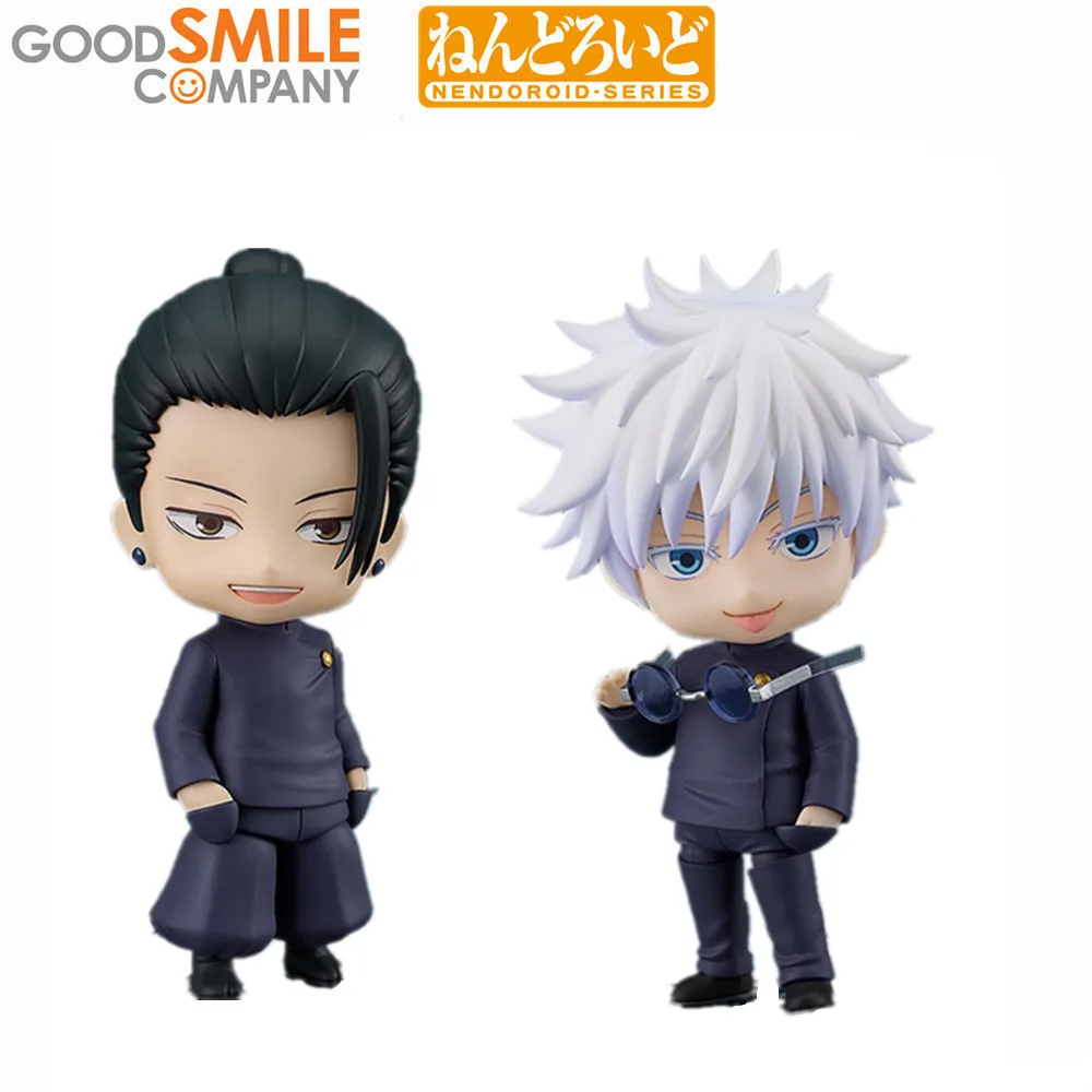 Original Jujutsukaisen Satoru Gojo Geto Suguru Anime Figure Toys Kwaii  #2205  #2206 Q Ver. Action Figurine PVC Model Doll Gift