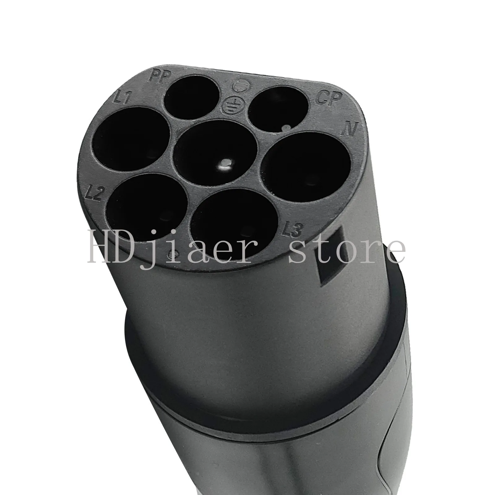 

Electric vehicle charging station testing adapter