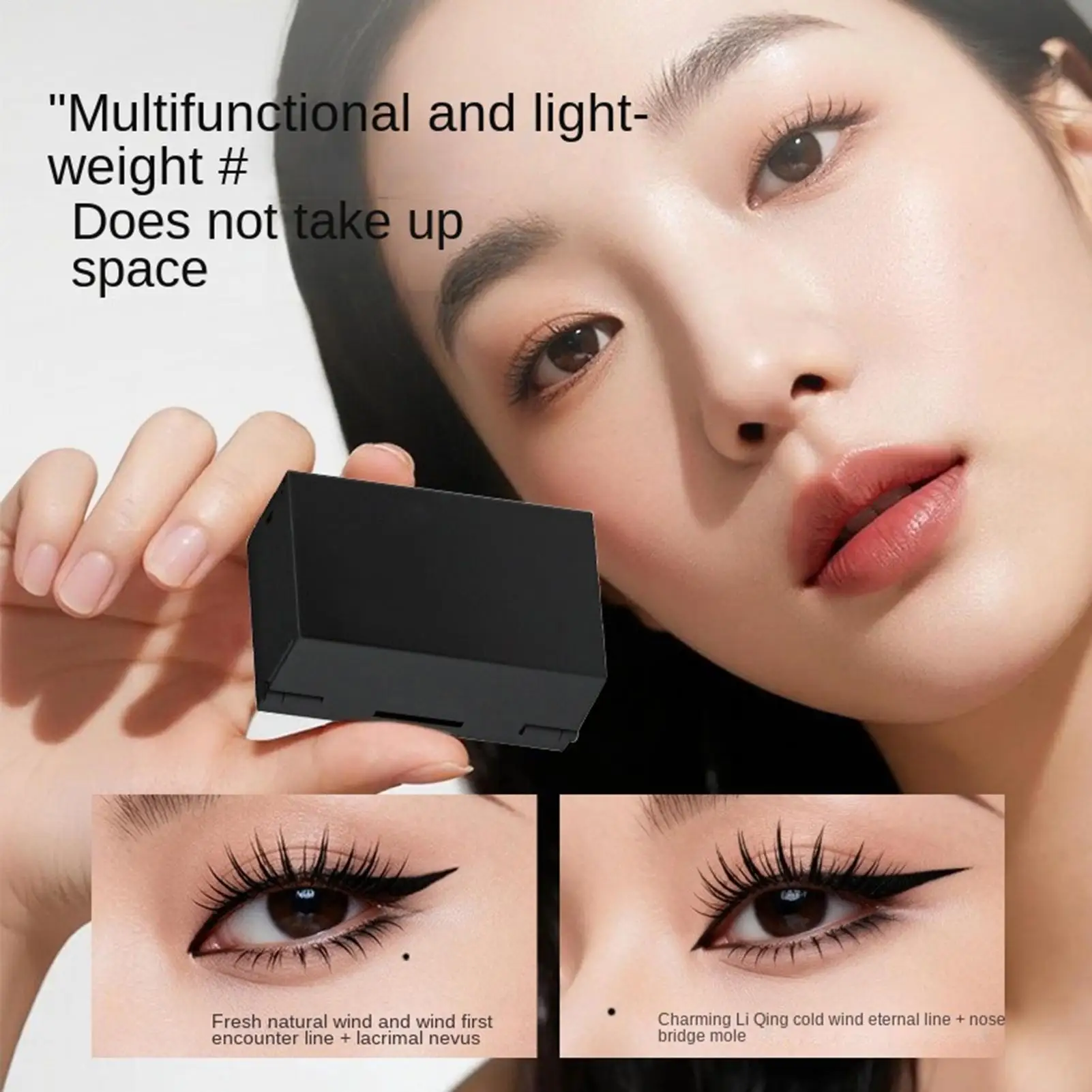 Eye Makeup Kit for Women Waterproof Smudge Proof Eyelash Stamps Kit for Women Teen Girls Travel Home Dating Business Trip Beauty