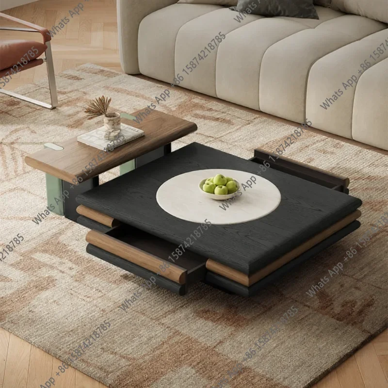 

Designer Creative High-end Villa B&B Living Room Home Retro Coffee Table X