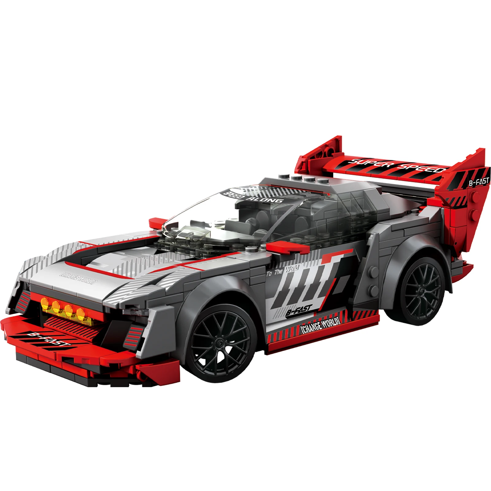 

YC 23048 Extreme Speed Car 1:20 Remote controlled Sports Car Model 391pcs Building Block Set MOC DIY Toy Christmas Gifts