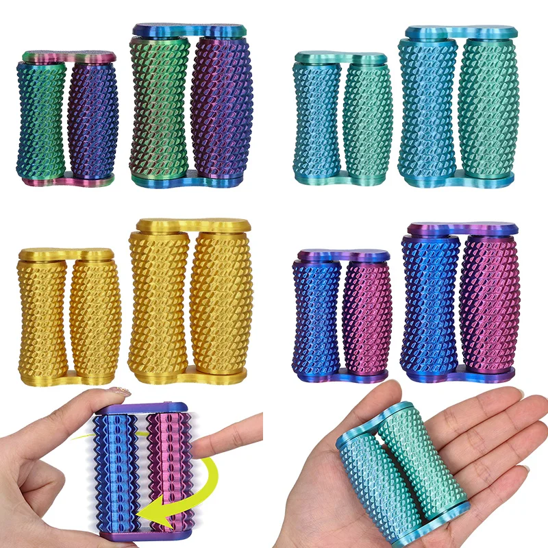 

3D печатная игрушка-ролик для массажа рук, расслабление мышц, снятие стресса, декомпрессия, игрушки-непоседы