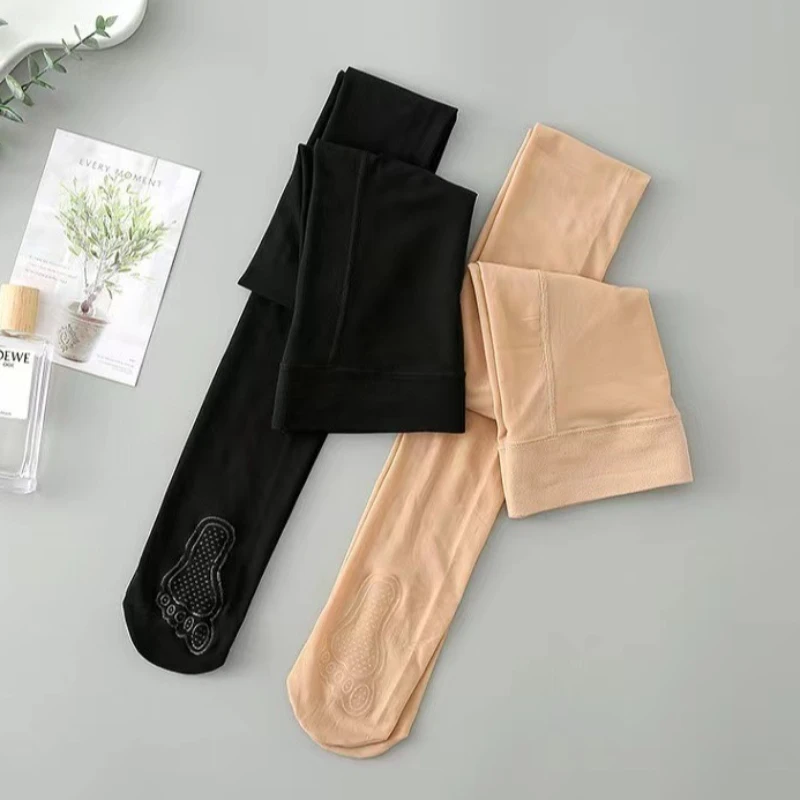 Herbst Frühling Heißer Verkauf Maske Stahl Strümpfe Anti-Snag Dünne Strumpfhosen Frauen Plus Größe Anti-Slip Silikon Strümpfe