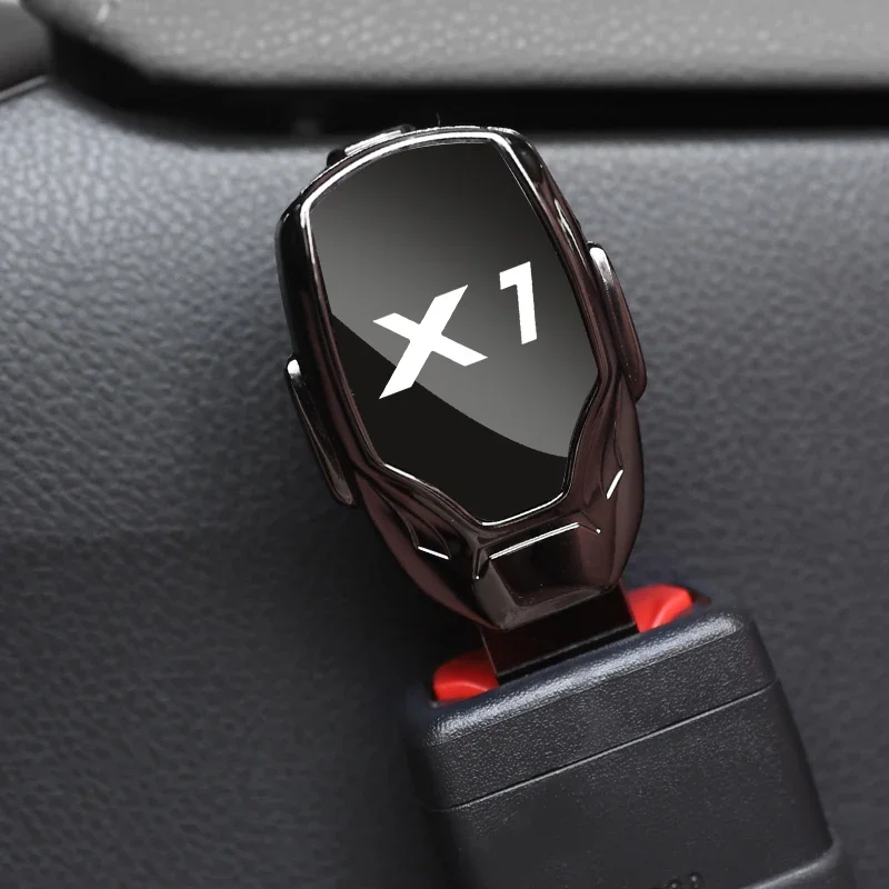 المعادن مقعد السيارة حزام كليب تمديد المكونات حزام الأمان موسع الملحقات لسيارات BMW X1 #5