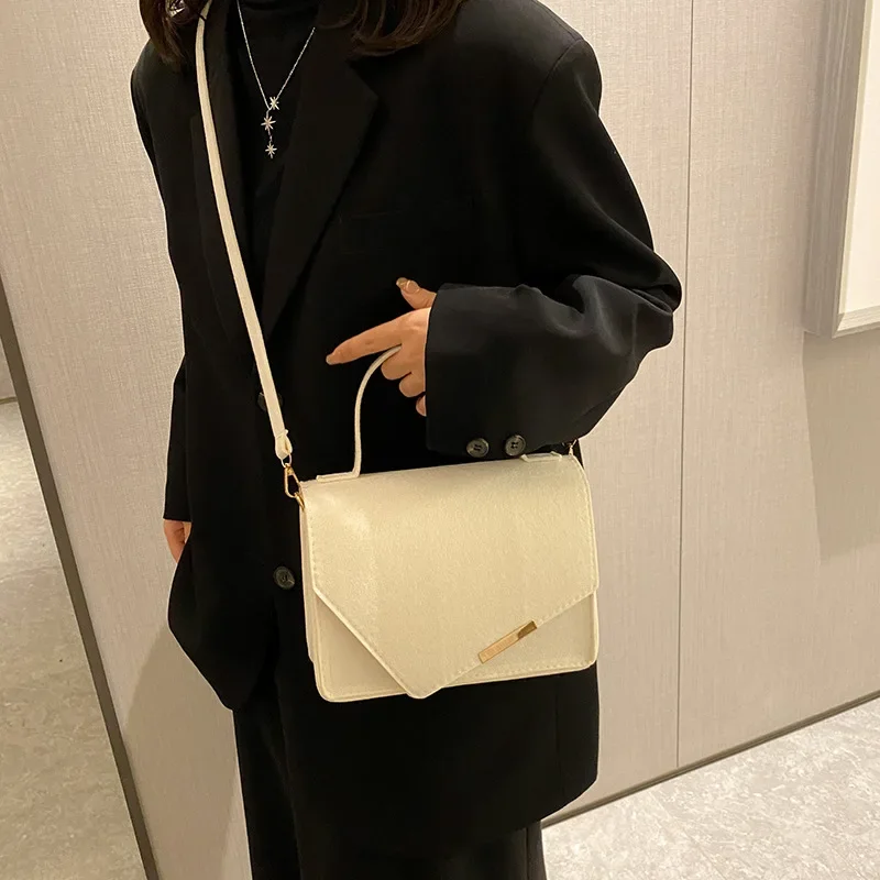 Fashion Women Handbags 2023 Retro Casual Square Shoulder Bags Simple Large-capacity Messenger Bags Luxury Famous Brand Bags