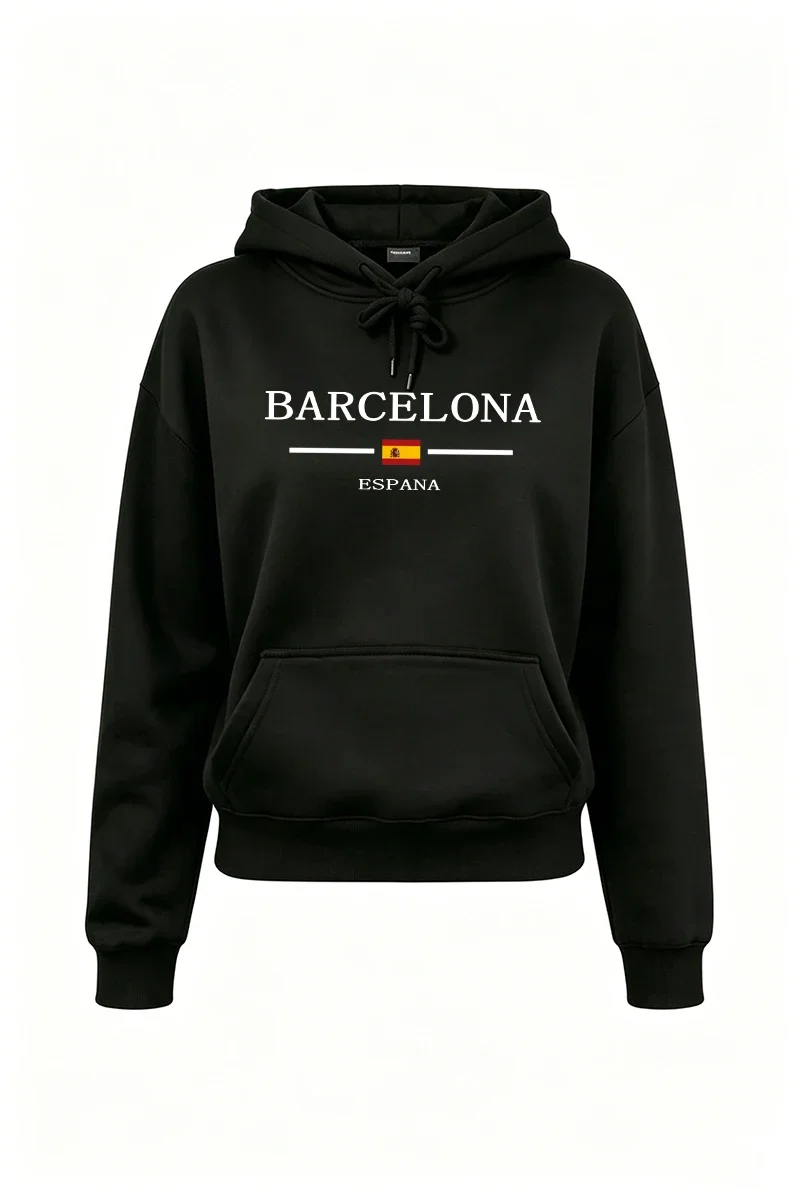Fashion Womens Tracksuit Printing Casual Hoodie Sweatshirts Outdoors Sports Jogging Clothing Autumn Winter Quality Sportswear view 4