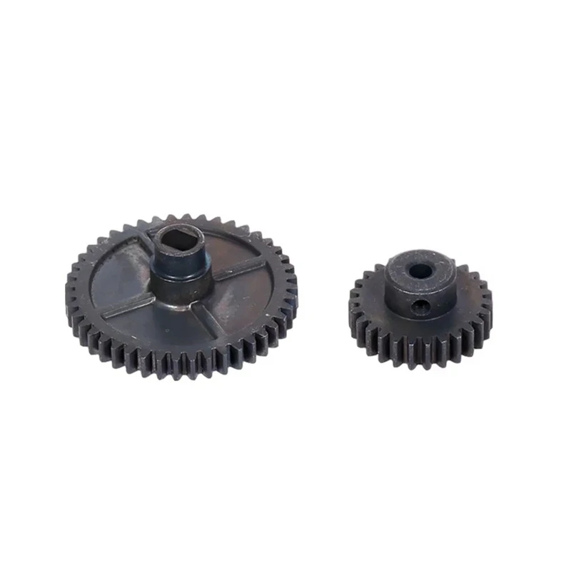 For Wltoys 144001 Racing Car Metal Motor Gear And Deceleration Gear 49T 27T,Upgrade Replacement Accessories