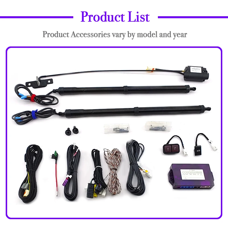 Car Power Opening Electric Suction Tailgate Intelligent Tail Gate Lift Strut For Nissan Leaf ZE1 2017~2024 Special