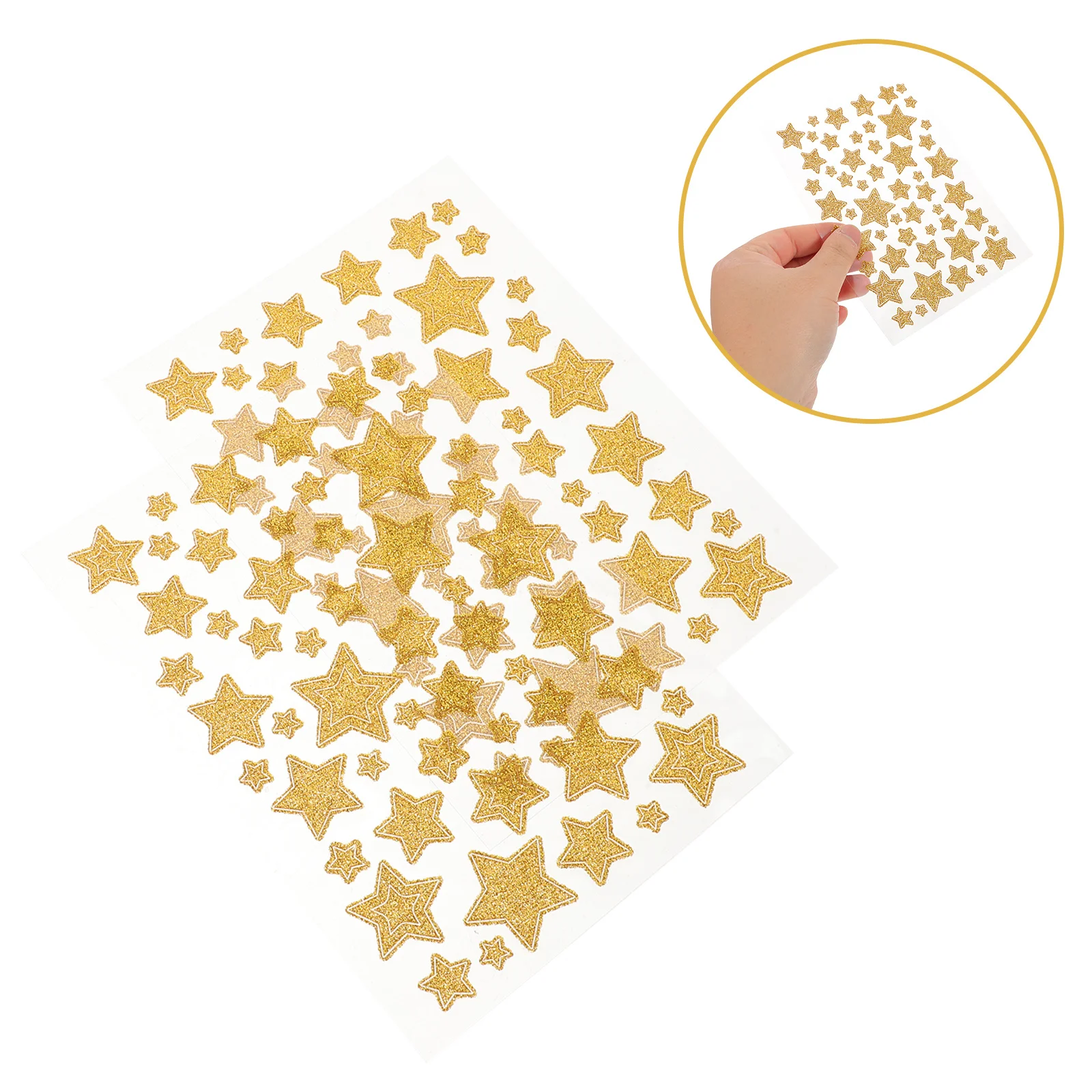 

10-листые наклейки со звездами, золотые самоклеящиеся наклейки для мотивации в классе, научные проекты, художественные ремесла, детское признание
