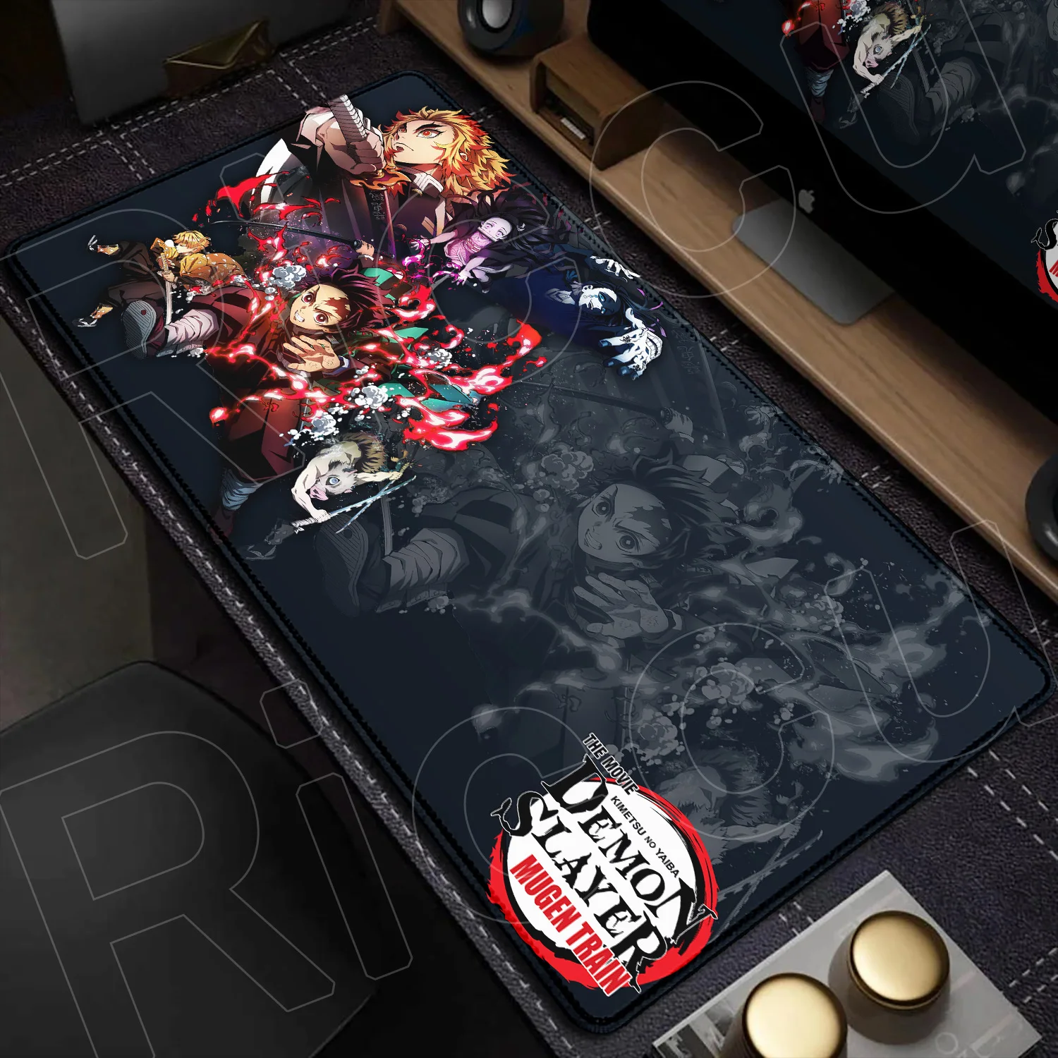 

Anime Demon Slayer: Kimetsu No Yaiba Tanjiro Mouse Pad HD Printing Gaming Mousepad Large Company Mausepad Gamer Office Table Mat